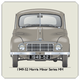 Morris Minor Series MM 1949-52 Coaster 2